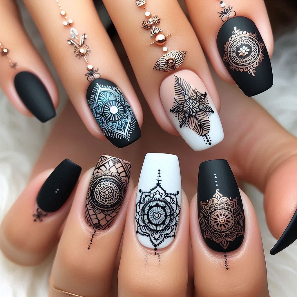 Mandala Nails 3