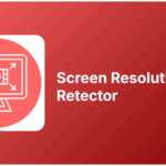 Screen Resolution Retector